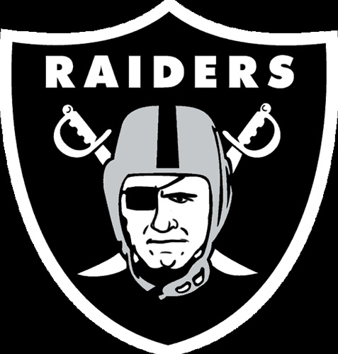 Oakland Raiders Manning Face Logo iron on transfers